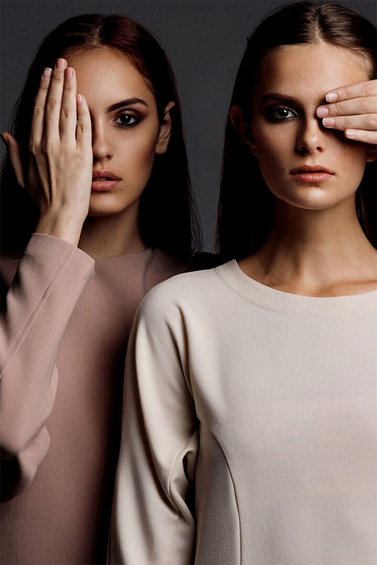 Two Attractive Females Models Fashion Poster Wall Art Print Home Wall Decor - xonomax