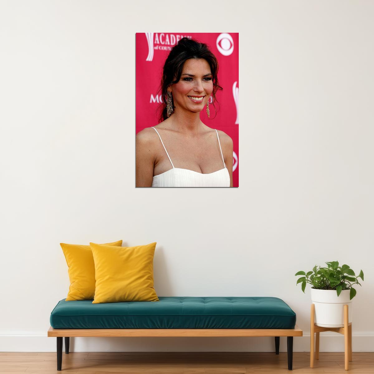 Shania Twain Musician Singer Songwriter Poster Wall Art Print Home Wall Decor - xonomax
