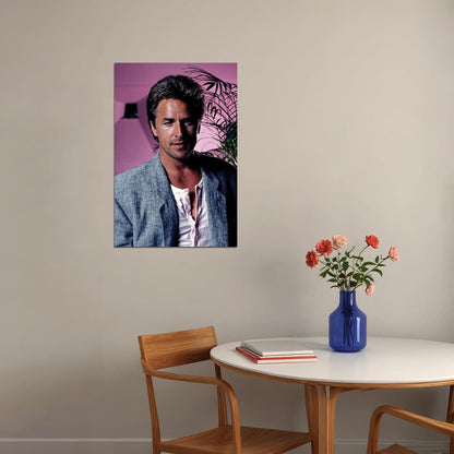 Don Johnson Miami Vice Movie Artist Poster Wall Art Print Home Wall Decor - xonomax