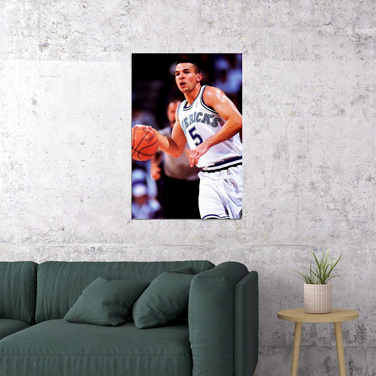 Jason Kidd Basketball Dallas Poster Wall Art Print Home Wall Decor - xonomax