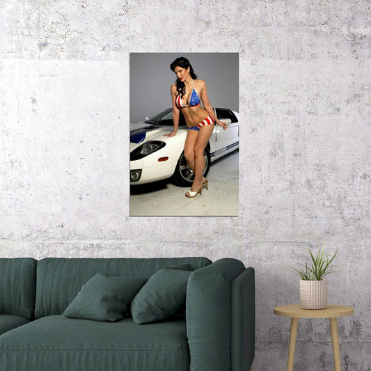 The Real Reason For Racing Sexy Model Fashion Poster Wall Art Print Home Wall Decor - xonomax