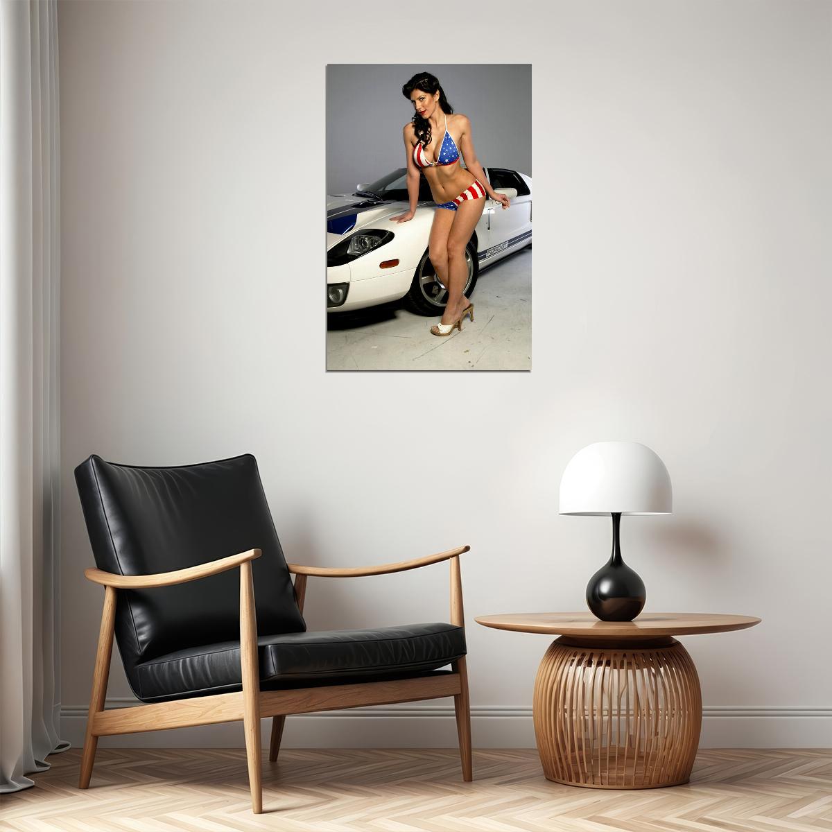 The Real Reason For Racing Sexy Model Fashion Poster Wall Art Print Home Wall Decor - xonomax