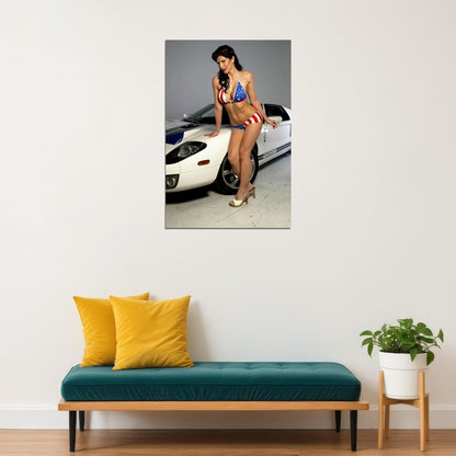 The Real Reason For Racing Sexy Model Fashion Poster Wall Art Print Home Wall Decor - xonomax