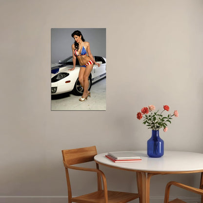 The Real Reason For Racing Sexy Model Fashion Poster Wall Art Print Home Wall Decor - xonomax