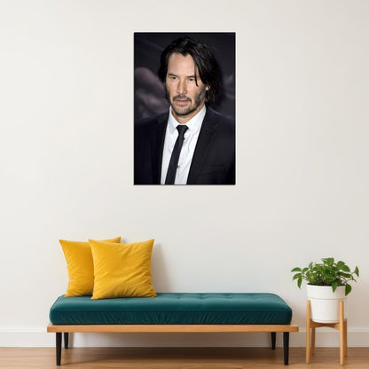 Keanu Reeves Canadian Artist Director Producer Poster Wall Art Print Home Wall Decor - xonomax