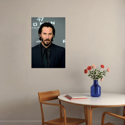 Keanu Reeves Celebrity Actor And Director Poster Wall Art Print Home Wall Decor - xonomax