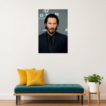 Keanu Reeves Celebrity Actor And Director Poster Wall Art Print Home Wall Decor - xonomax