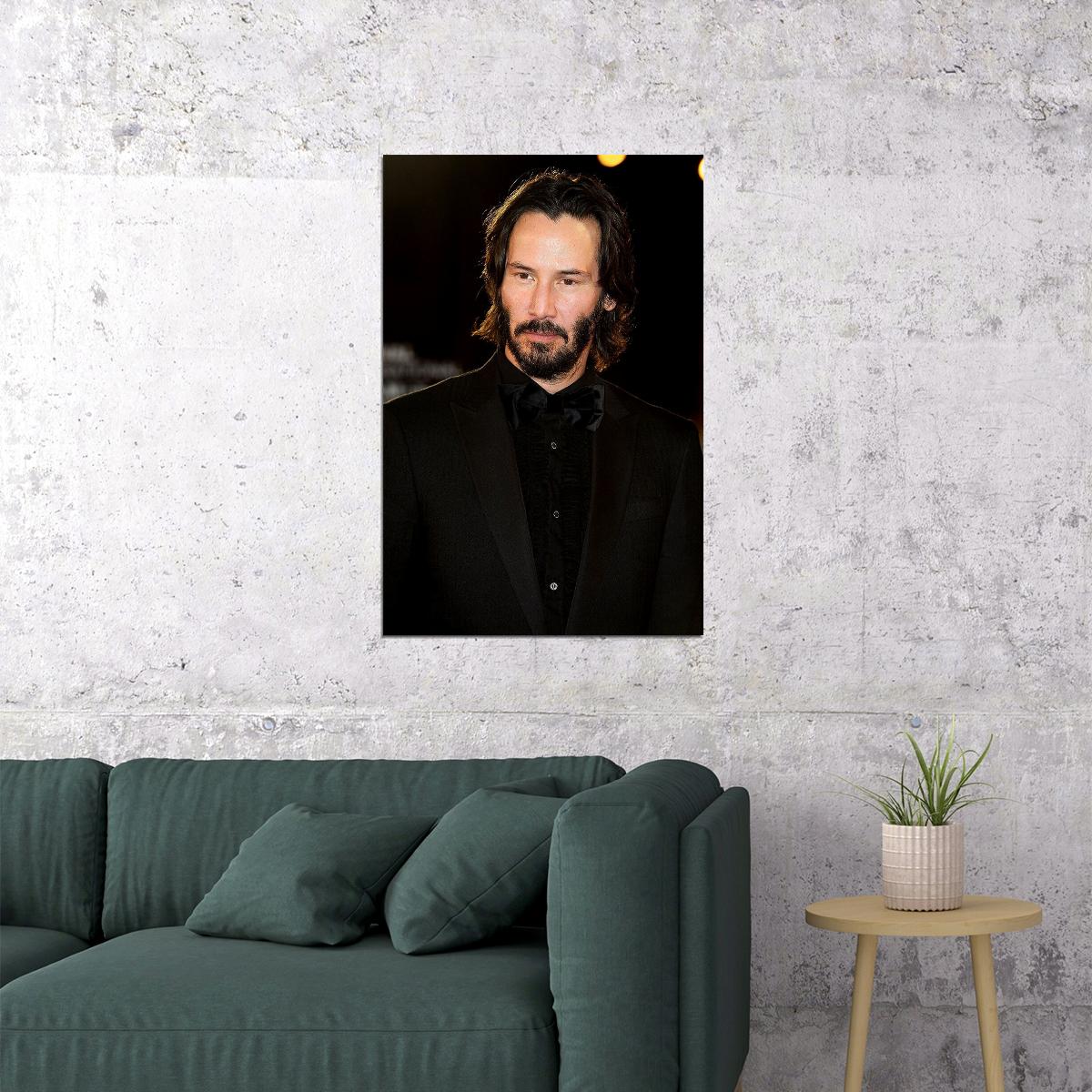 Keanu Reeves Actor Director Producer Artist Poster Wall Art Print Home Wall Decor - xonomax