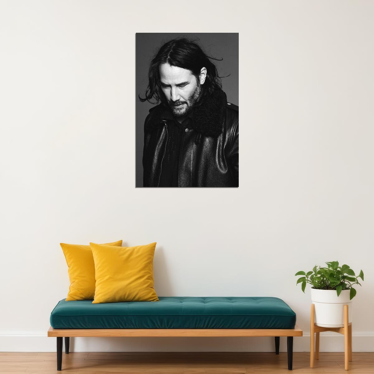 Keanu Reeves Producer Musician Great Movie Artist Poster Wall Art Print Home Wall Decor - xonomax