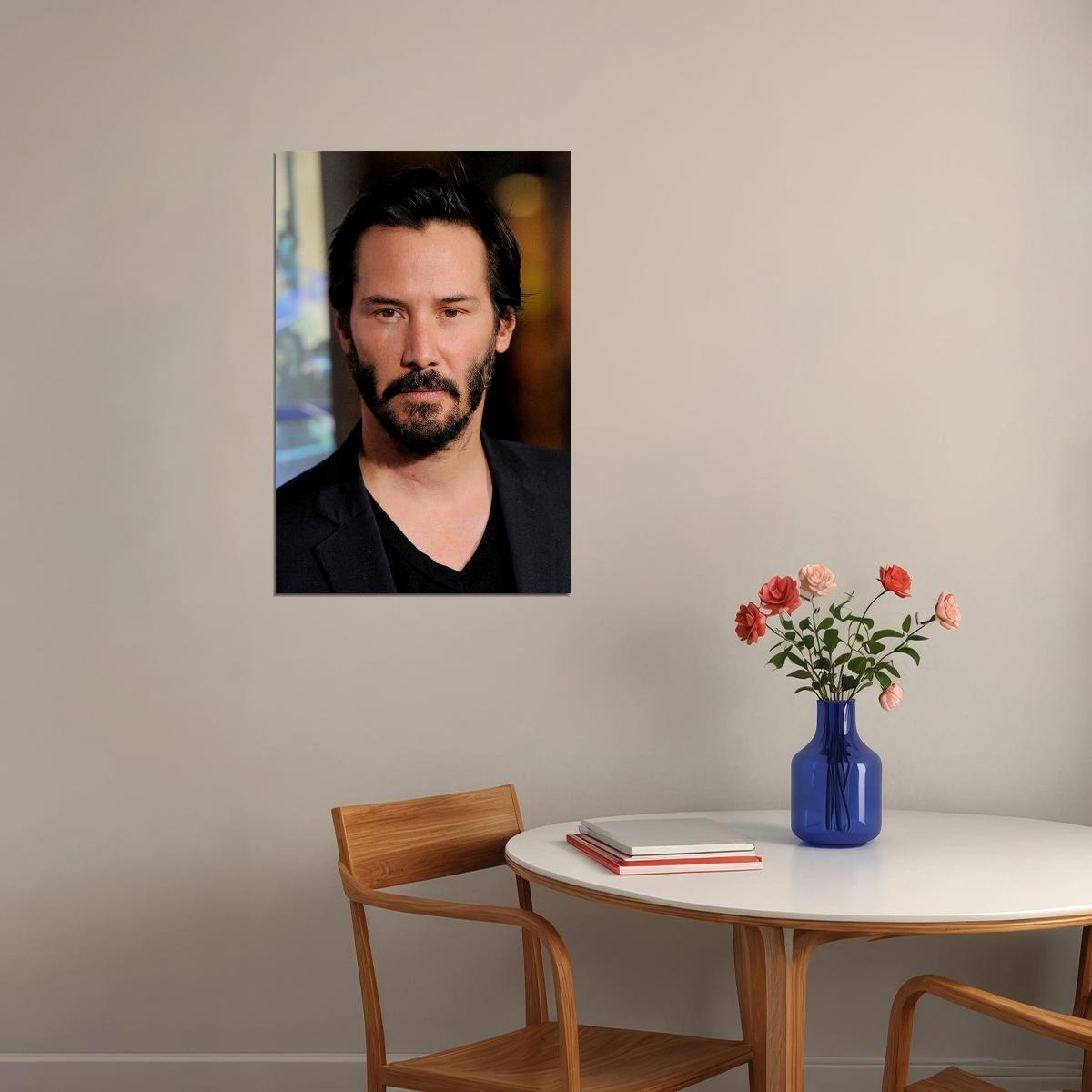 Keanu Reeves Musician Great Movie Artist Producer Poster Wall Art Print Home Wall Decor - xonomax