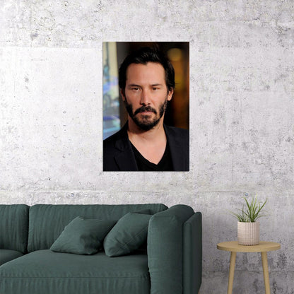 Keanu Reeves Musician Great Movie Artist Producer Poster Wall Art Print Home Wall Decor - xonomax