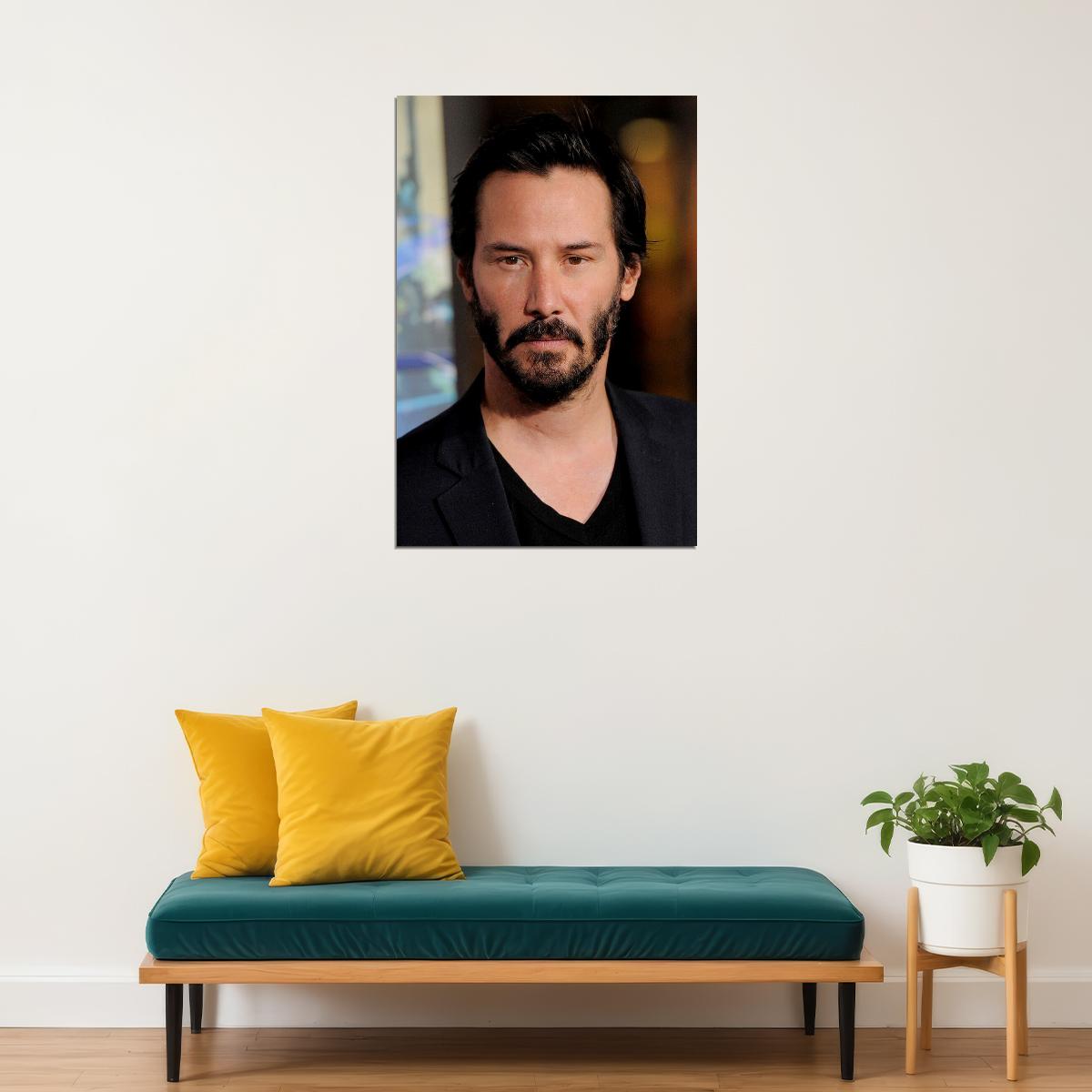 Keanu Reeves Musician Great Movie Artist Producer Poster Wall Art Print Home Wall Decor - xonomax
