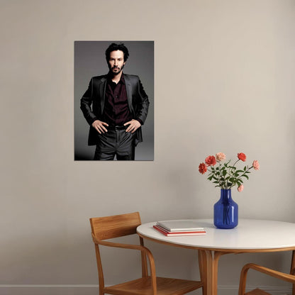 Keanu Reeves Great Movie Artist Actor Musician Poster Wall Art Print Home Wall Decor - xonomax
