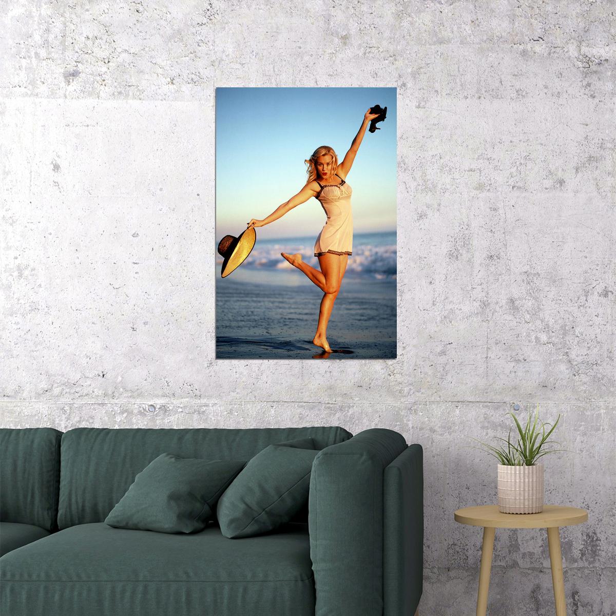Jenny Mccarthy Surfin' Safari Sea Picture Poster Wall Art Print Home Wall Decor - xonomax