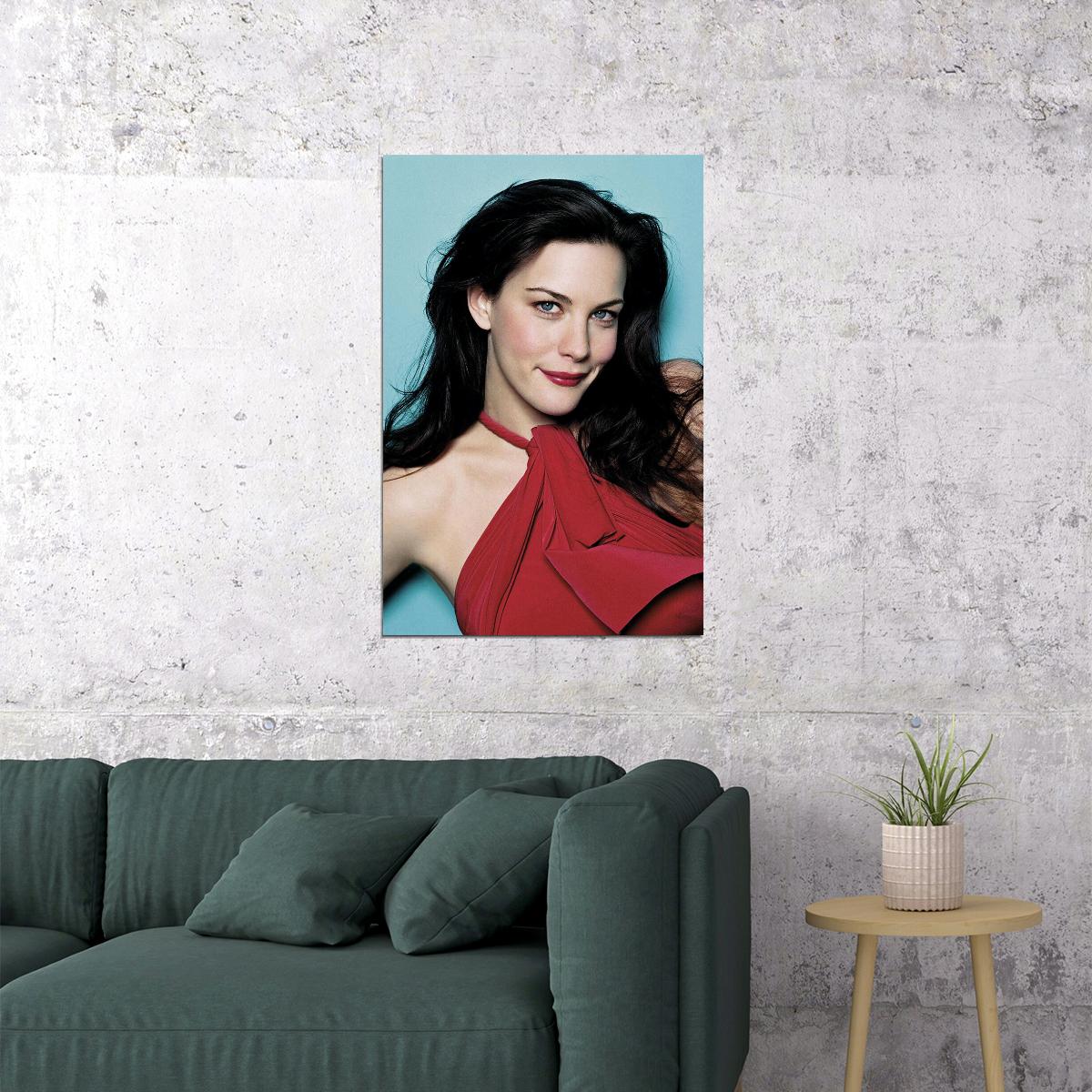 Liv Tyler Sexy Female Movie Actress Artist Poster Wall Art Print Home Wall Decor - xonomax