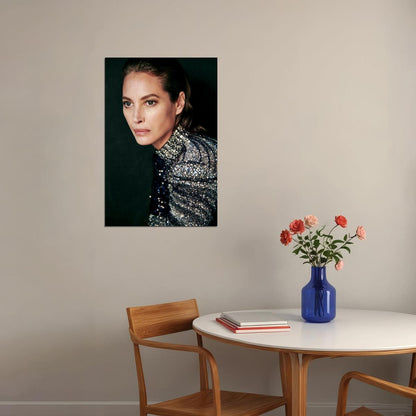 Christy Turlington Charitable Artist Picture Poster Wall Art Print Home Wall Decor - xonomax