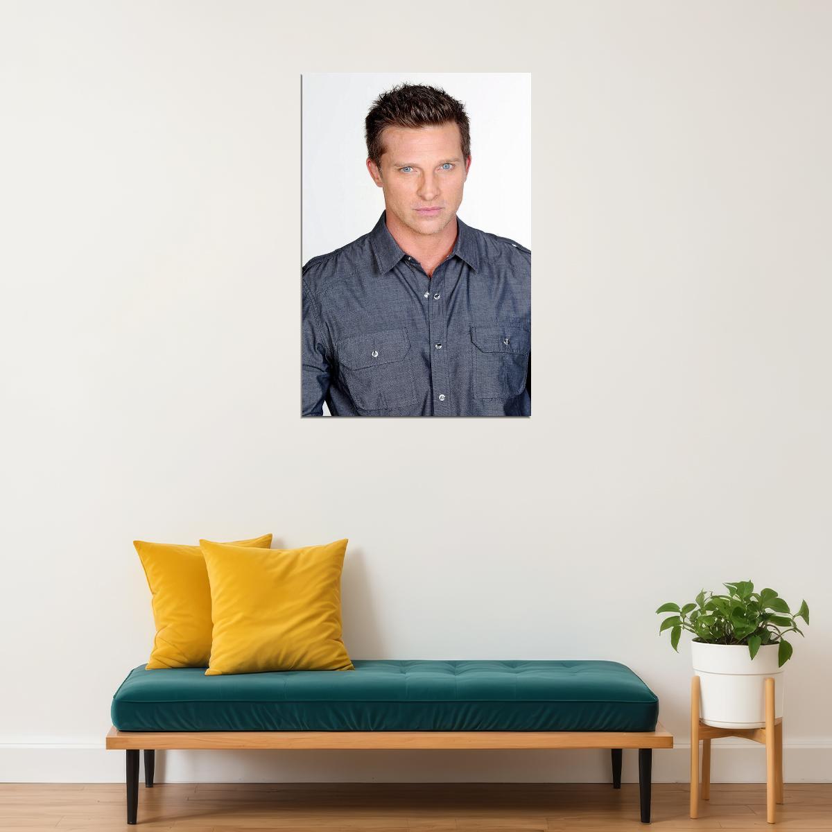 Steve Burton Sexy Male Model Actor Poster Wall Art Print Home Wall Decor - xonomax