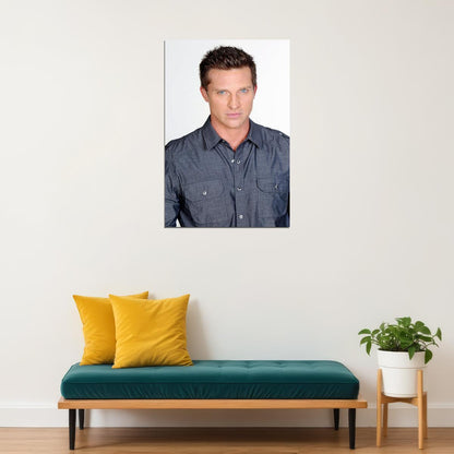 Steve Burton Sexy Male Model Actor Poster Wall Art Print Home Wall Decor - xonomax
