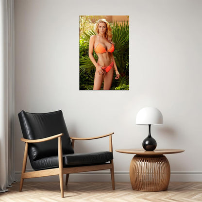 Jordan Max Power Sexy Female Model Fashion Poster Wall Art Print Home Wall Decor - xonomax