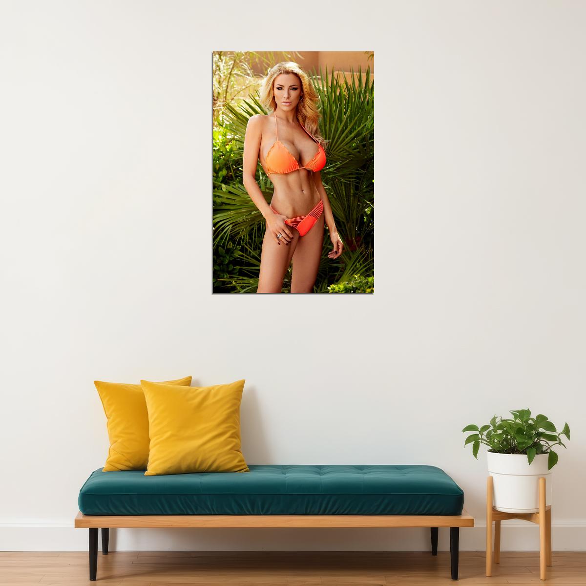 Jordan Max Power Sexy Female Model Fashion Poster Wall Art Print Home Wall Decor - xonomax