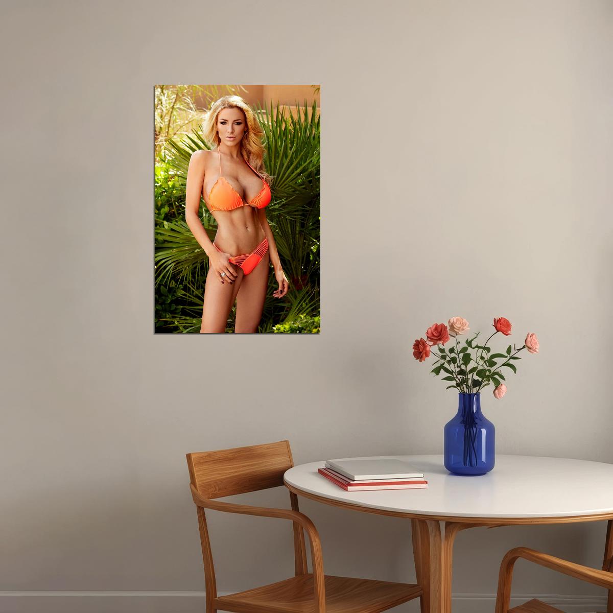 Jordan Max Power Sexy Female Model Fashion Poster Wall Art Print Home Wall Decor - xonomax