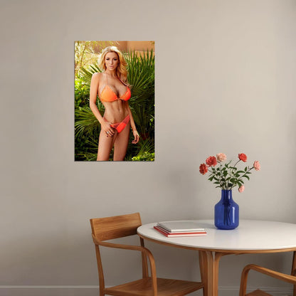 Jordan Max Power Sexy Female Model Fashion Poster Wall Art Print Home Wall Decor - xonomax