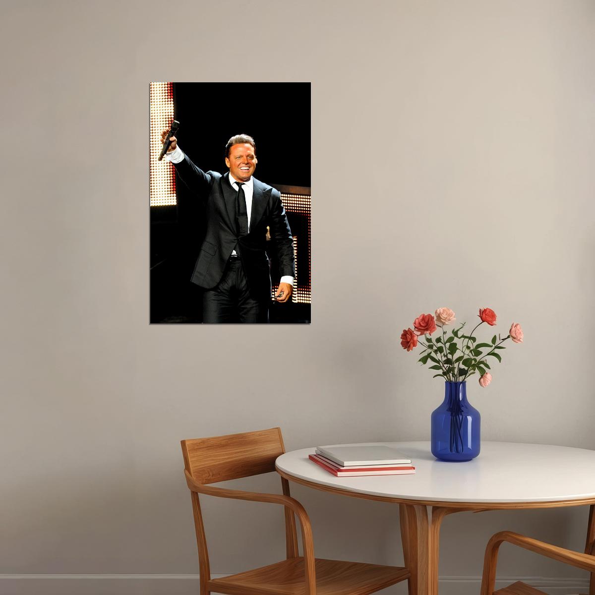 Luis Miguel Latin Male Singer Music Songwriter Poster Wall Art Print Home Wall Decor - xonomax
