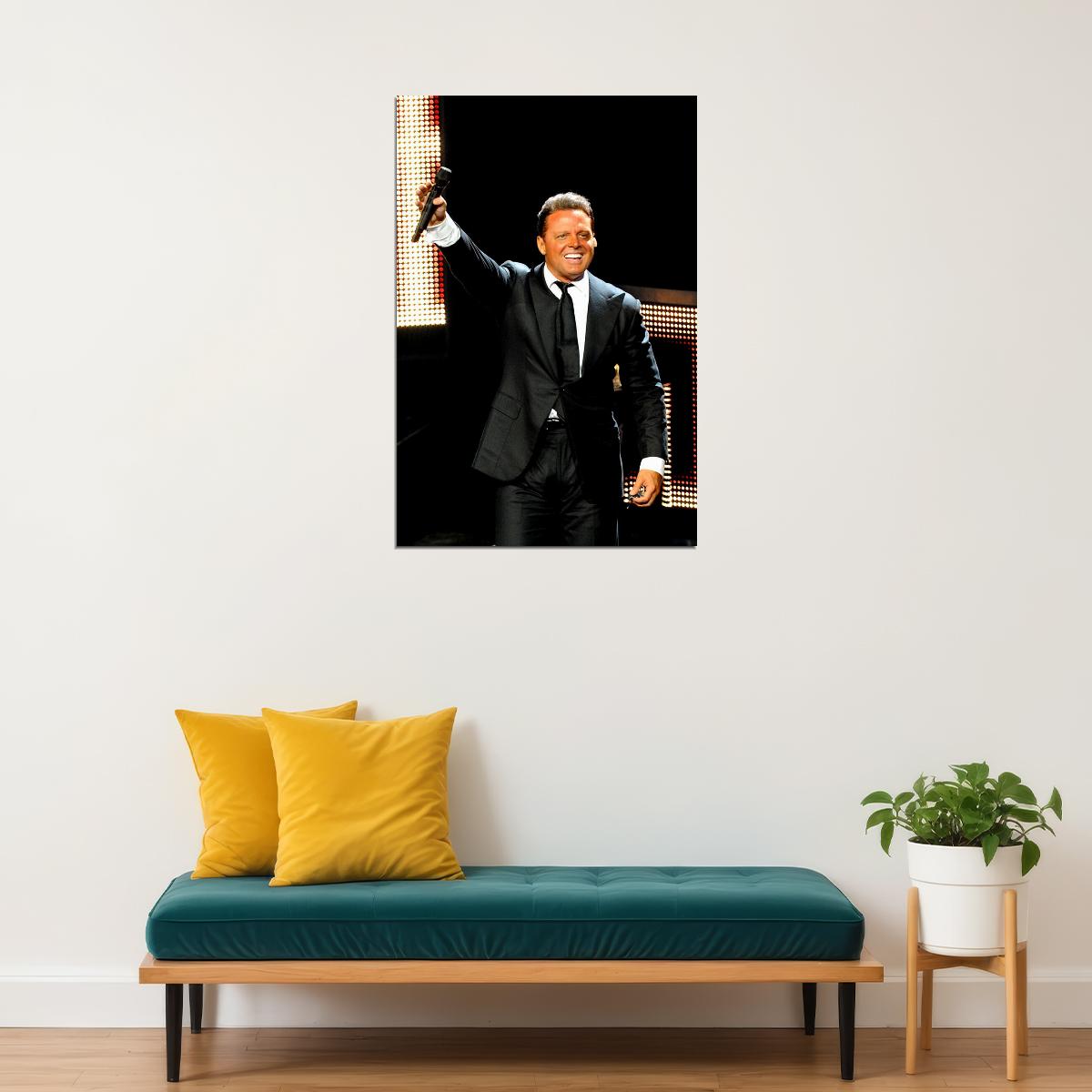 Luis Miguel Latin Male Singer Music Songwriter Poster Wall Art Print Home Wall Decor - xonomax