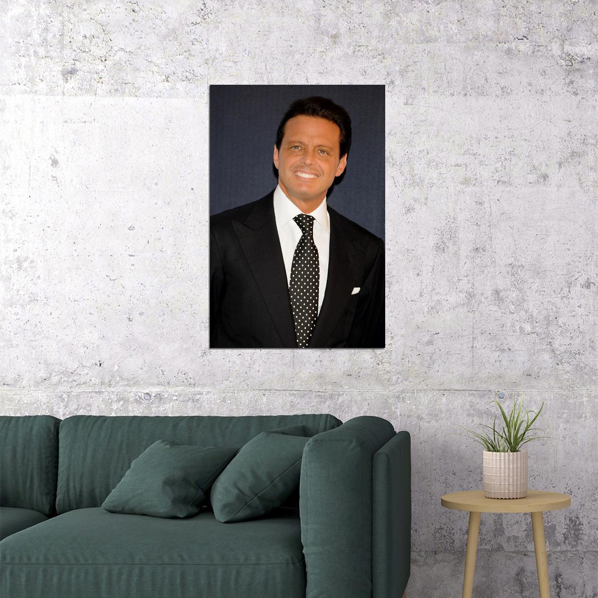 Luis Miguel Latin Male Singer Music Producer Poster Wall Art Print Home Wall Decor - xonomax