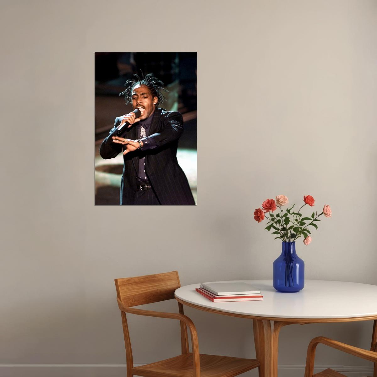 Coolio Male Music Rap Hip Hop Singer Actor Poster Wall Art Print Home Wall Decor - xonomax