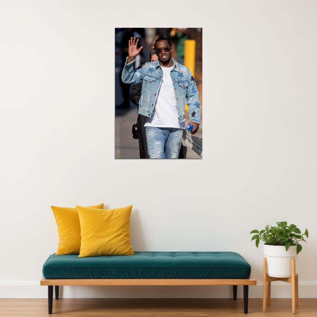 Puff Daddy Singer Music Artist Songwriter Poster Wall Art Print Home Wall Decor - xonomax