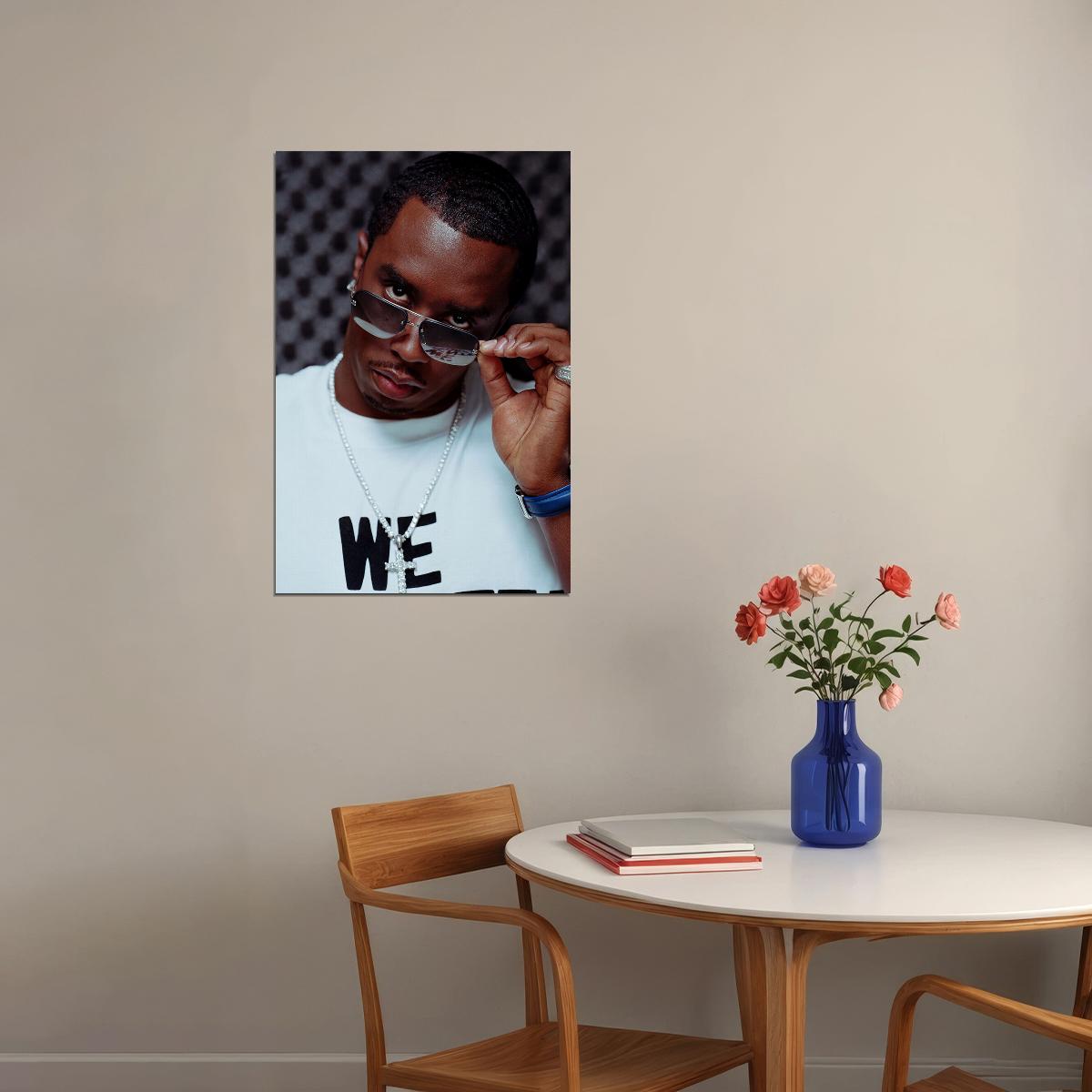 Puff Daddy Rap Artist Musician Singer Producer Poster Wall Art Print Home Wall Decor - xonomax