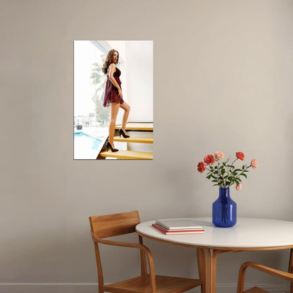 Heidi Cortez Sexy Female Model Fashion Photo Poster Wall Art Print Home Wall Decor - xonomax