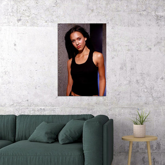 Dark Angel Movie Jessica Alba Attitude Drama Poster Wall Art Print Home Wall Decor - xonomax