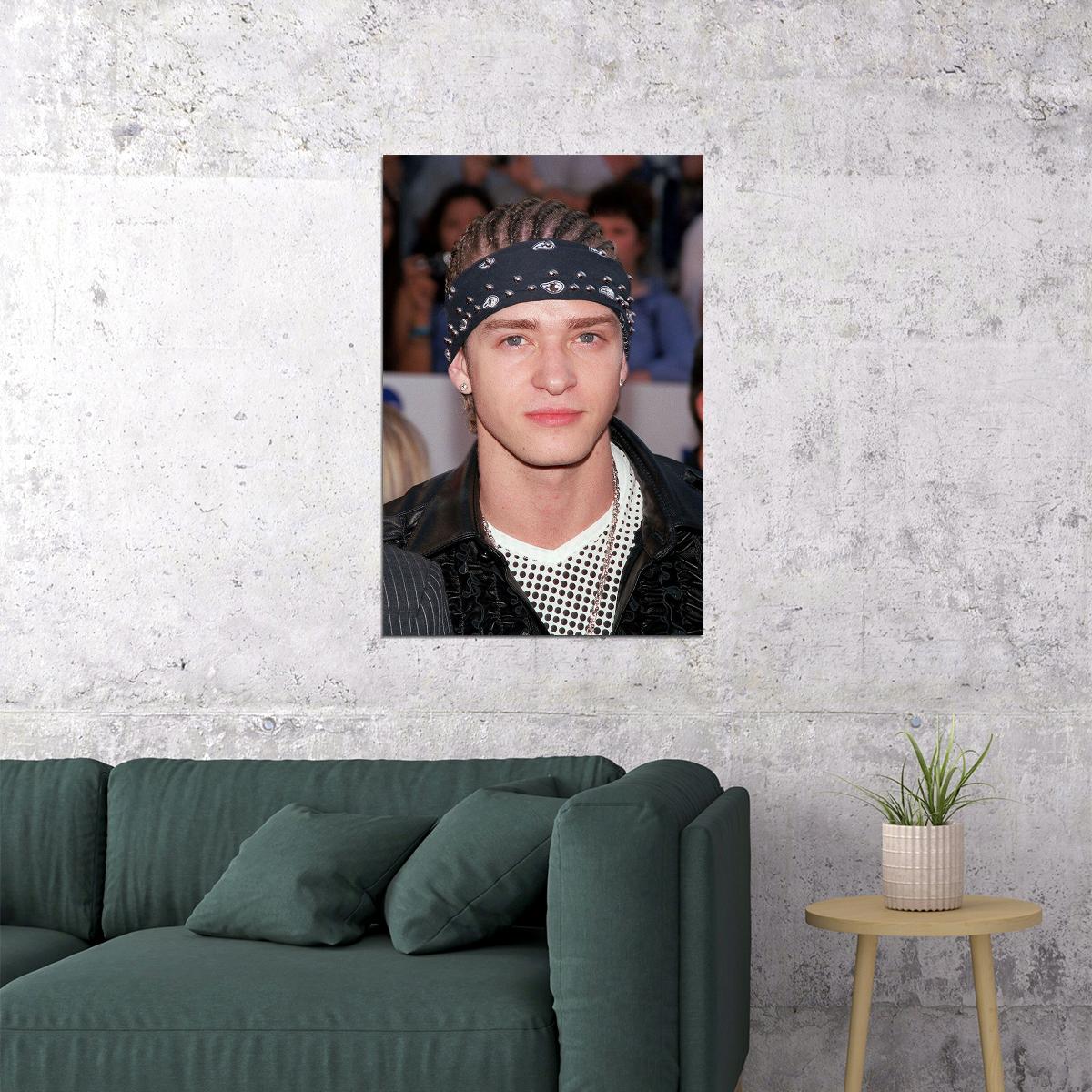 Justin Timberlake Picture N Sync Music Artists Poster Wall Art Print Home Wall Decor - xonomax