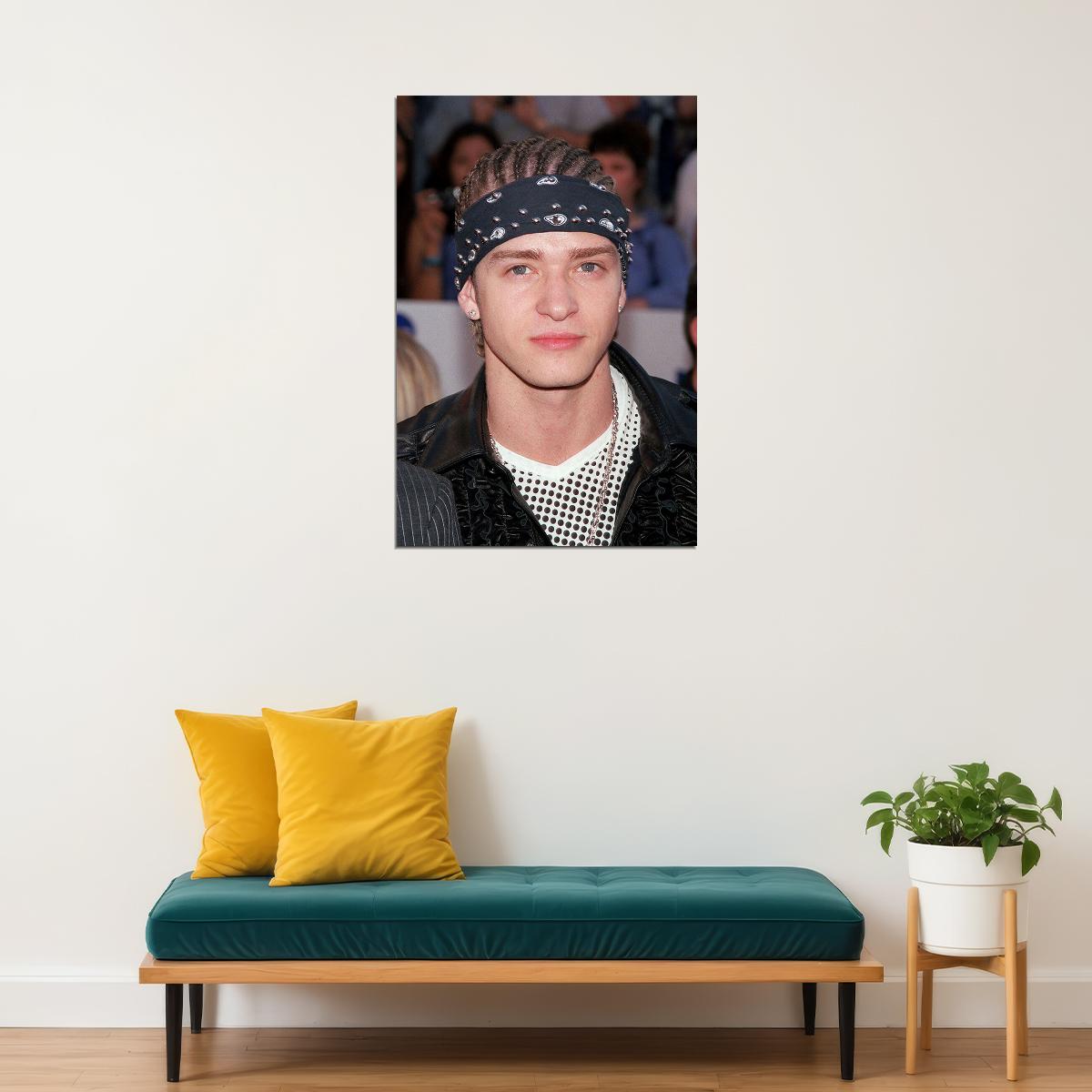 Justin Timberlake Picture N Sync Music Artists Poster Wall Art Print Home Wall Decor - xonomax