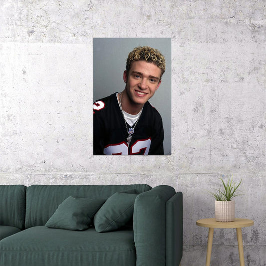 N Sync Songwriter Musician Justin Timberlake Poster Wall Art Print Home Wall Decor - xonomax