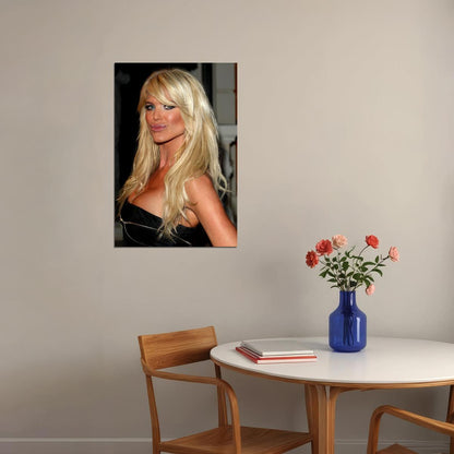 Victoria Silvstedt Magazine 12/1996 Singer Poster Wall Art Print Home Wall Decor - xonomax