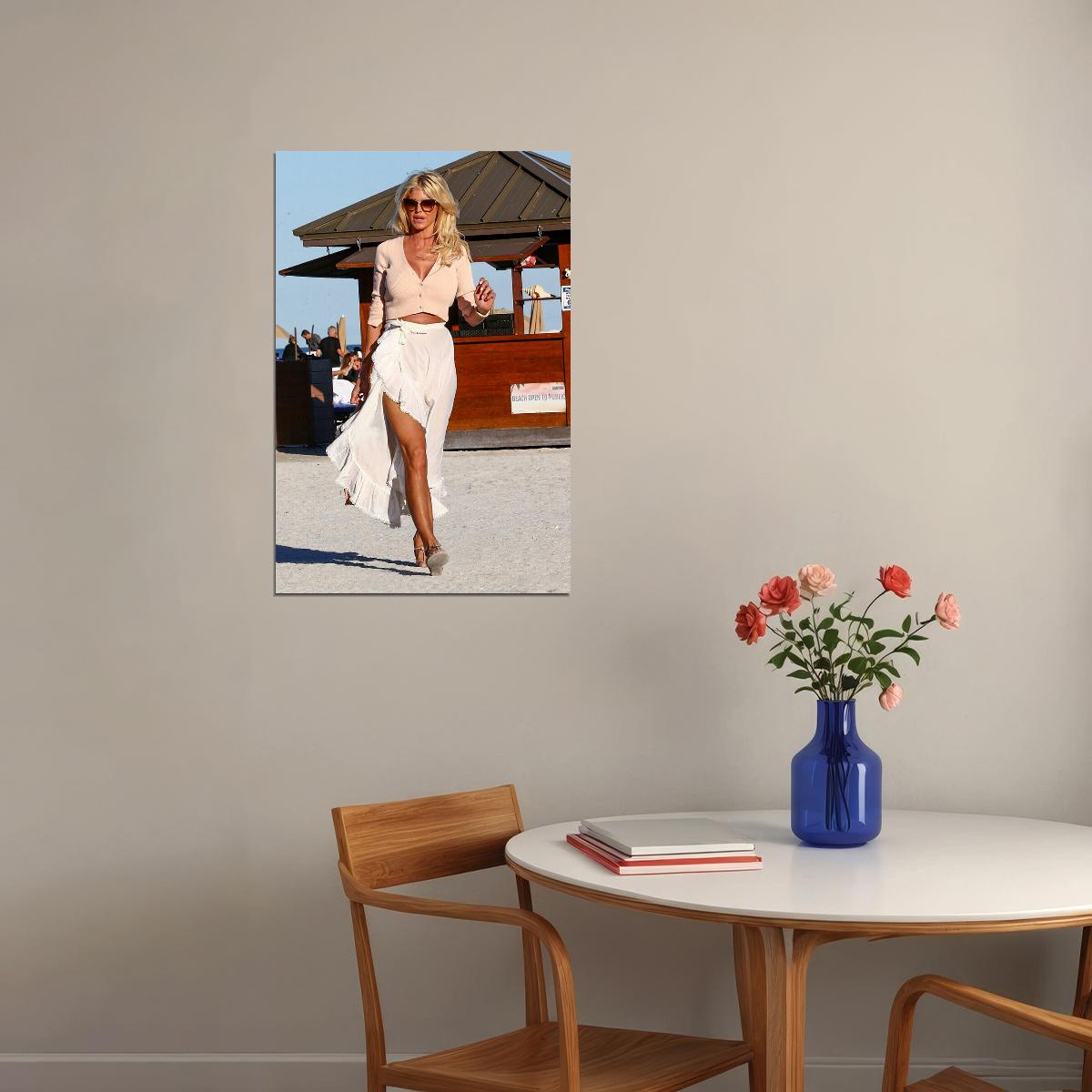 Victoria Silvstedt Magazine 12/1996 Photo Poster Wall Art Print Home Wall Decor - xonomax