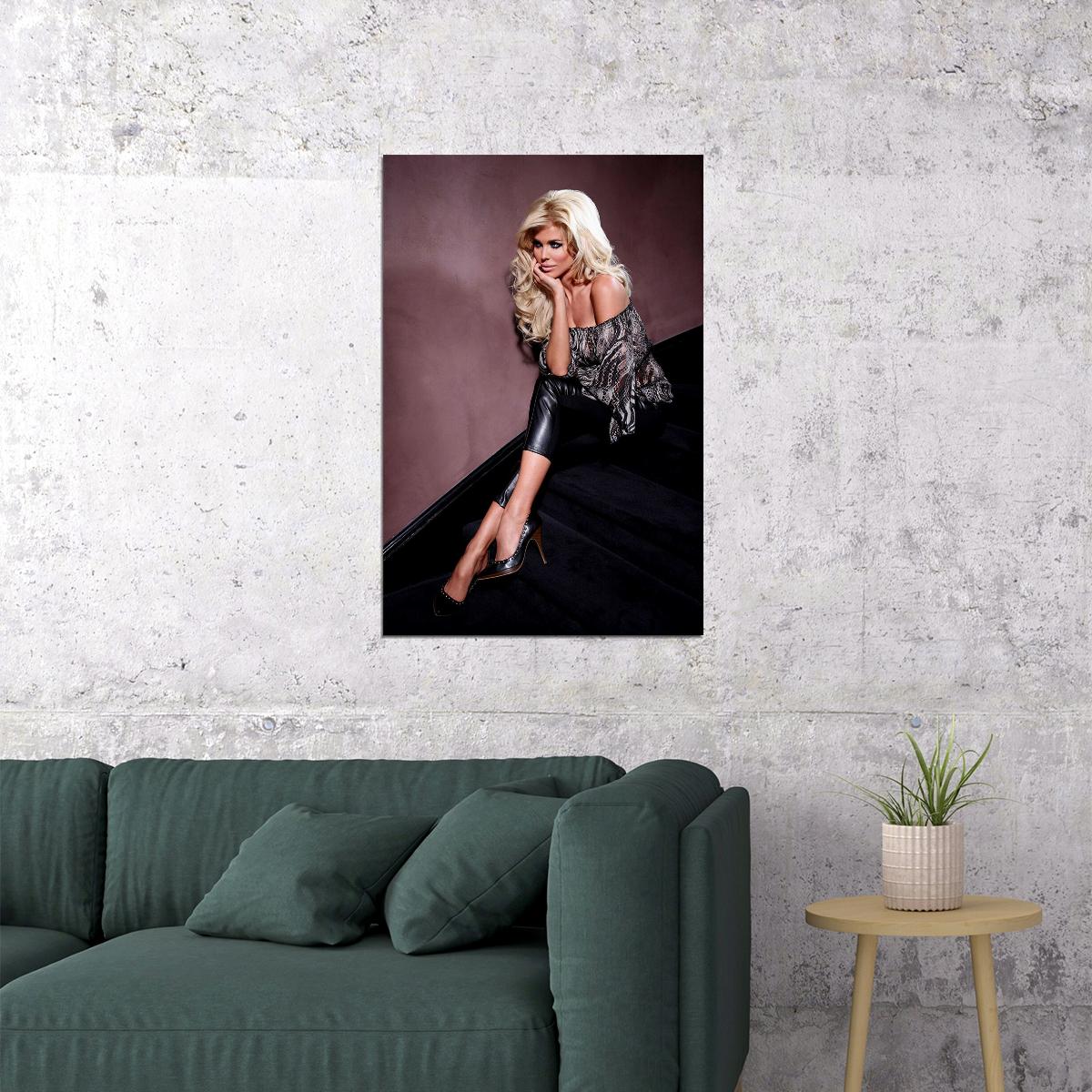 Victoria Silvstedt Magazine Model Poster Wall Art Print Home Wall Decor - xonomax