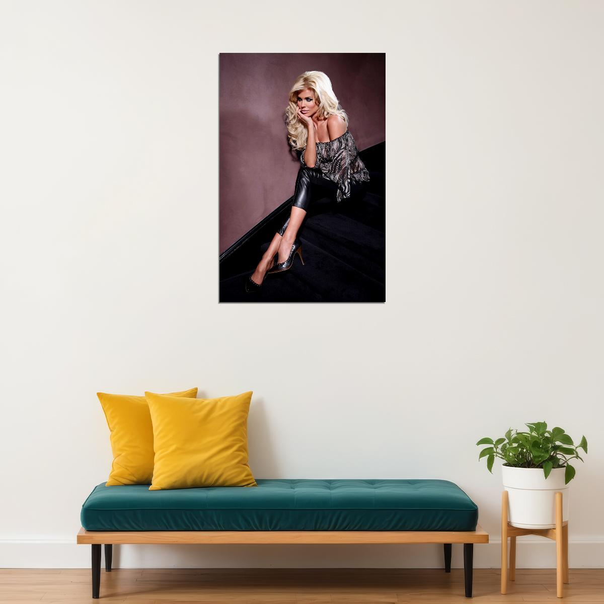 Victoria Silvstedt Magazine Model Poster Wall Art Print Home Wall Decor - xonomax