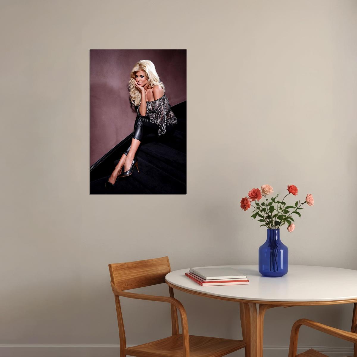 Victoria Silvstedt Magazine Model Poster Wall Art Print Home Wall Decor - xonomax
