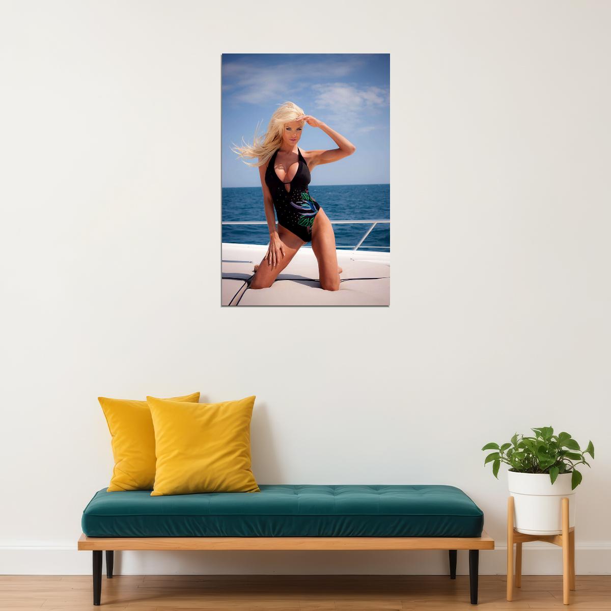 Victoria Silvstedt Magazine Fashion Poster Wall Art Print Home Wall Decor - xonomax