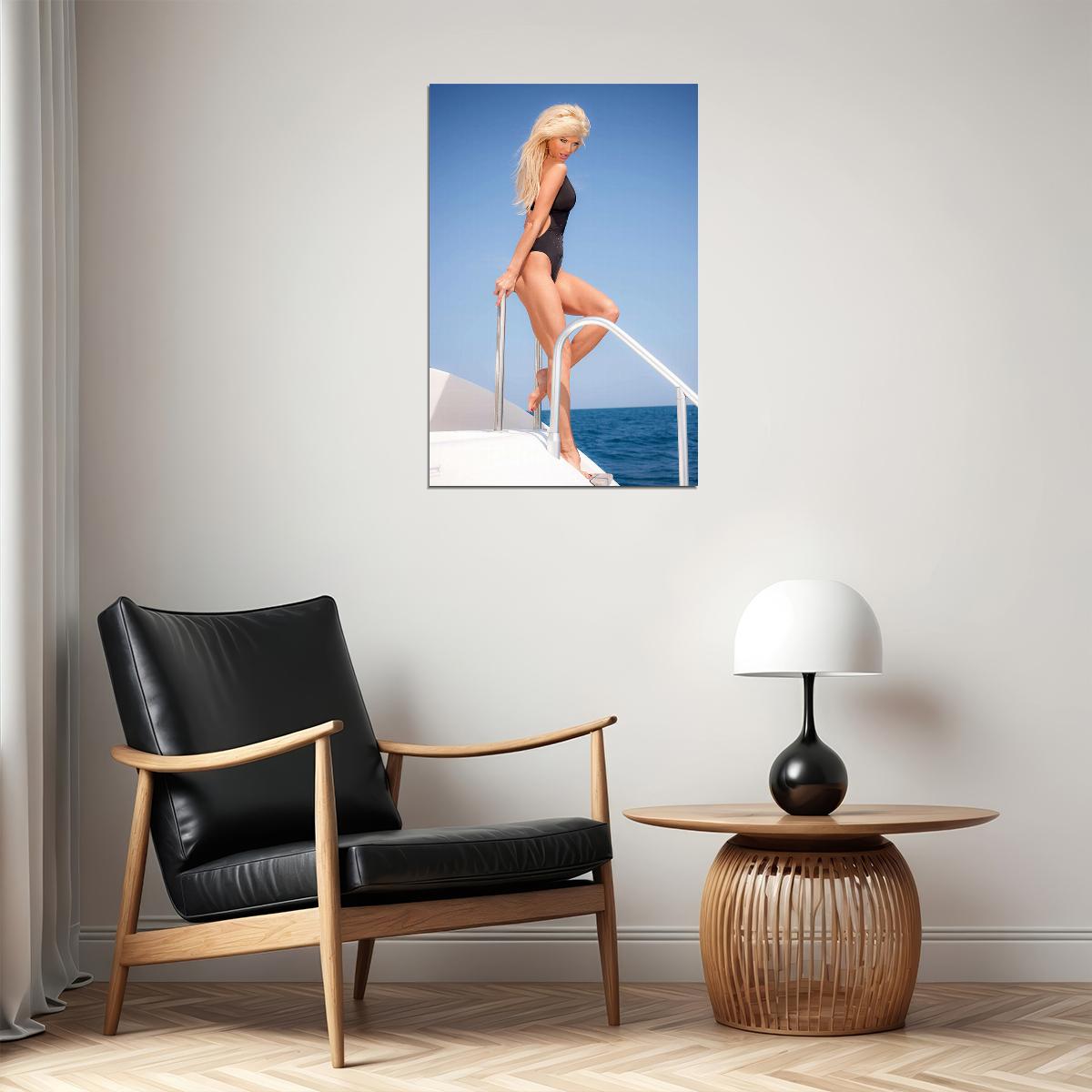 Victoria Silvstedt Magazine 12/1996 Poster Wall Art Print Home Wall Decor - xonomax