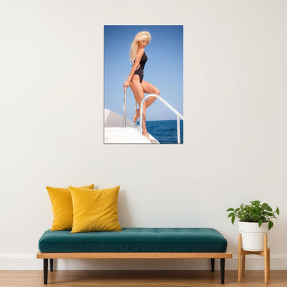 Victoria Silvstedt Magazine 12/1996 Poster Wall Art Print Home Wall Decor - xonomax
