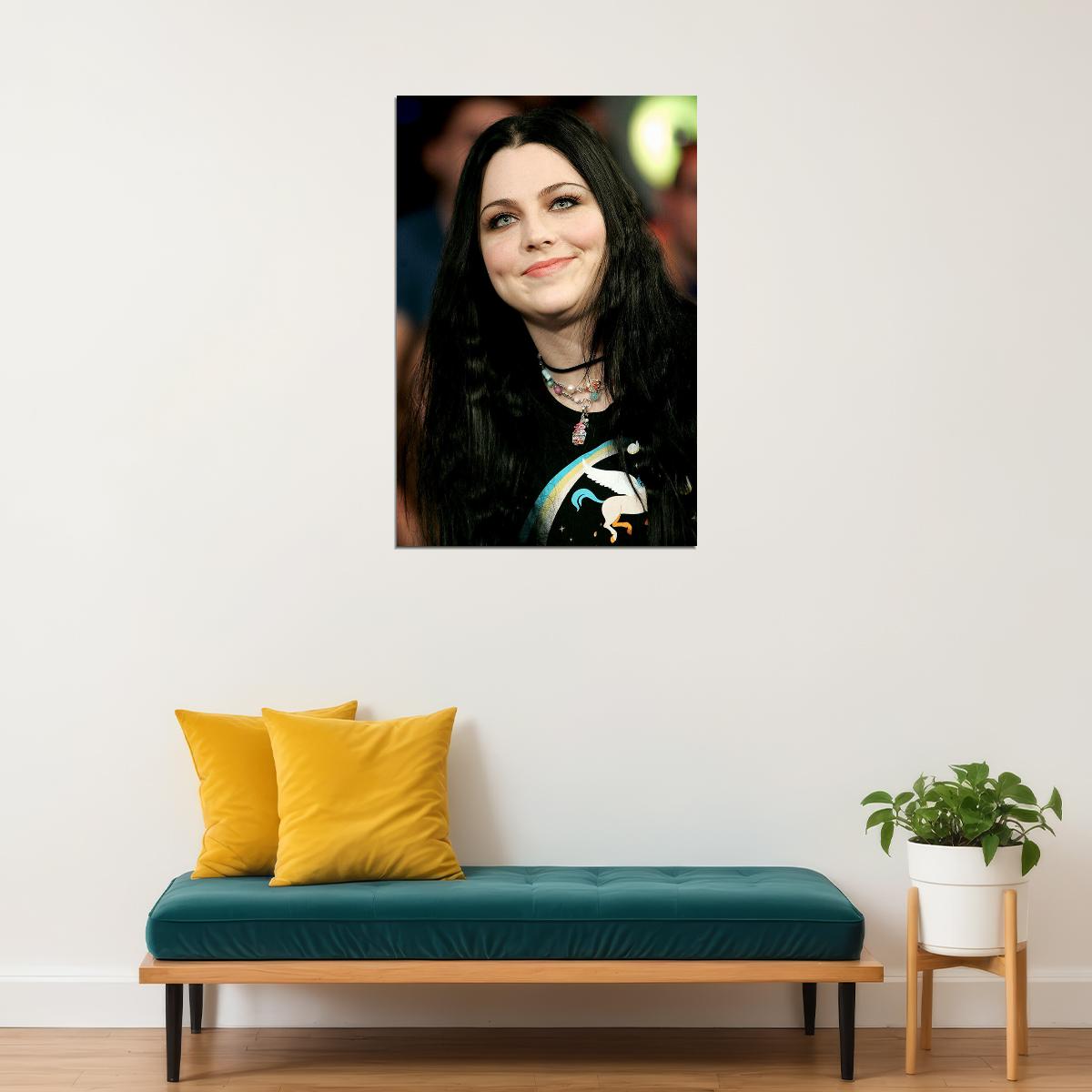 Amy Leee Evanescence Musician Singer Artist Poster Wall Art Print Home Wall Decor - xonomax