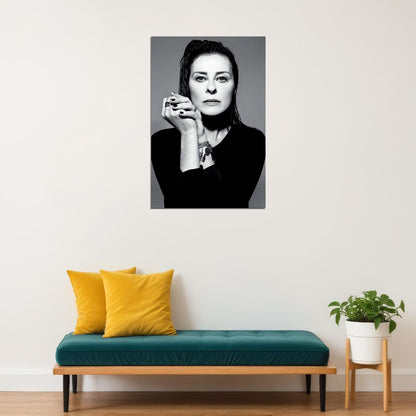 Lisa Stansield Posed Black White Singer Poster Wall Art Print Home Wall Decor - xonomax