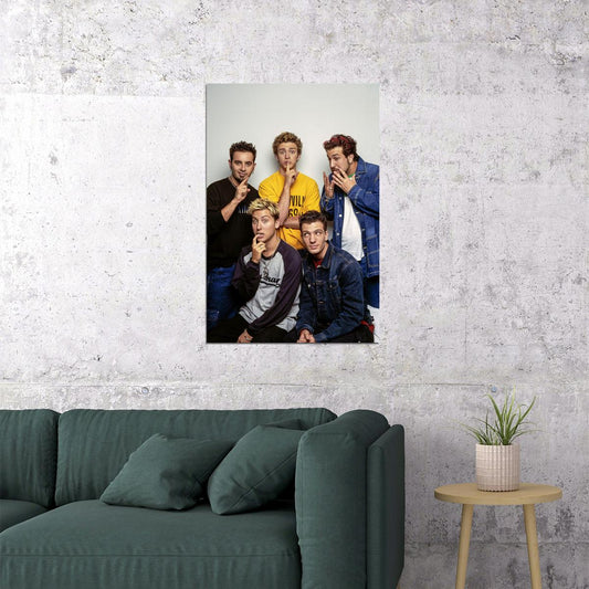 N Sync Justin Timberlake Picture Musicians Poster Wall Art Print Home Wall Decor - xonomax