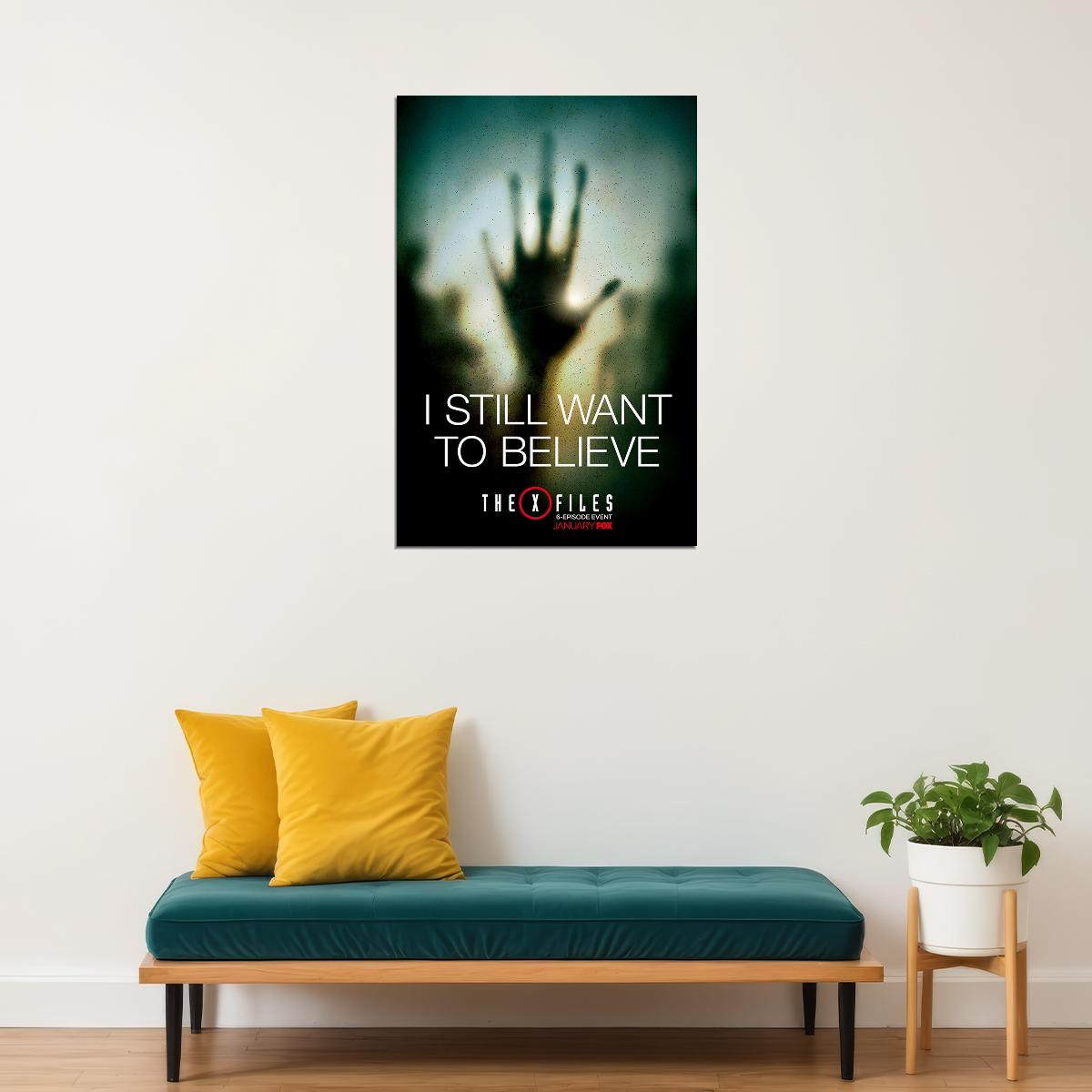 X-files Movie Mulder And Scully Drama Crime Poster Wall Art Print Home Wall Decor - xonomax