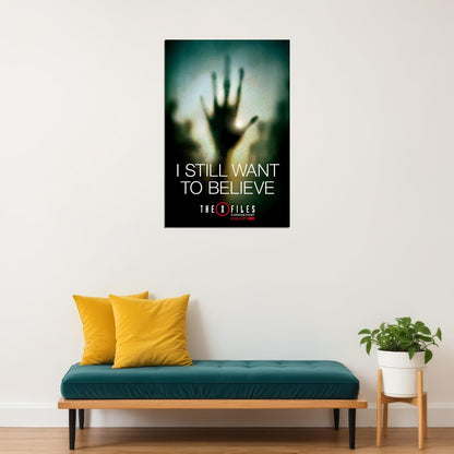 X-files Movie Mulder And Scully Drama Crime Poster Wall Art Print Home Wall Decor - xonomax